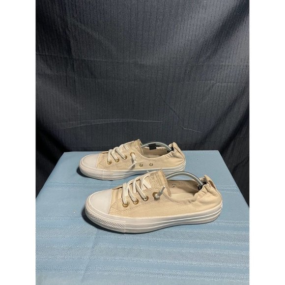 Converse Shoes - Converse Shoreline Slip On Beige and White Women's Sneakers Size 8w